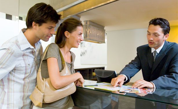 Atención al cliente de museo