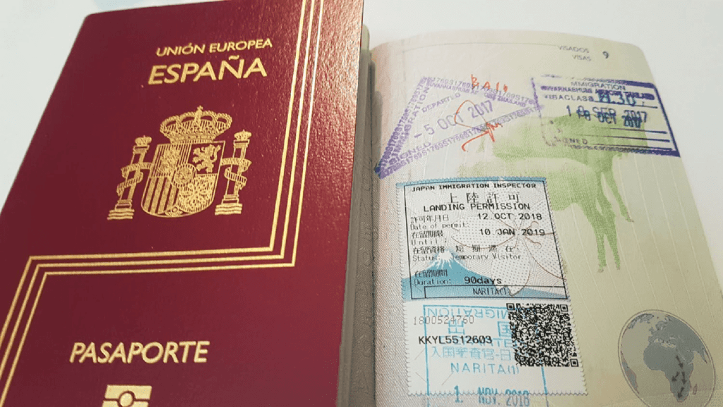 Algunos de los países que piden visados a los españoles