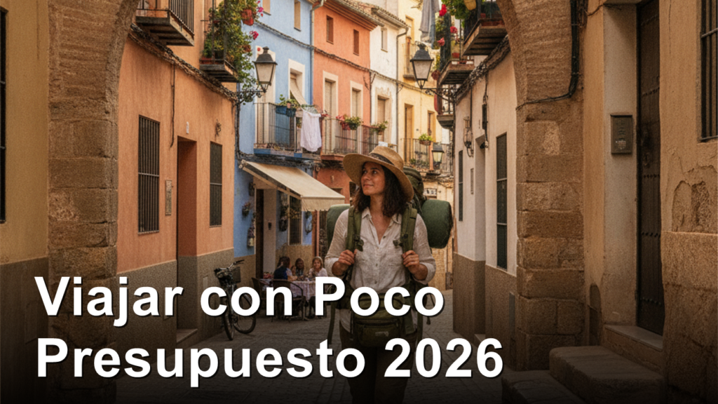Viajar con poco presupuesto por Espana 2026
