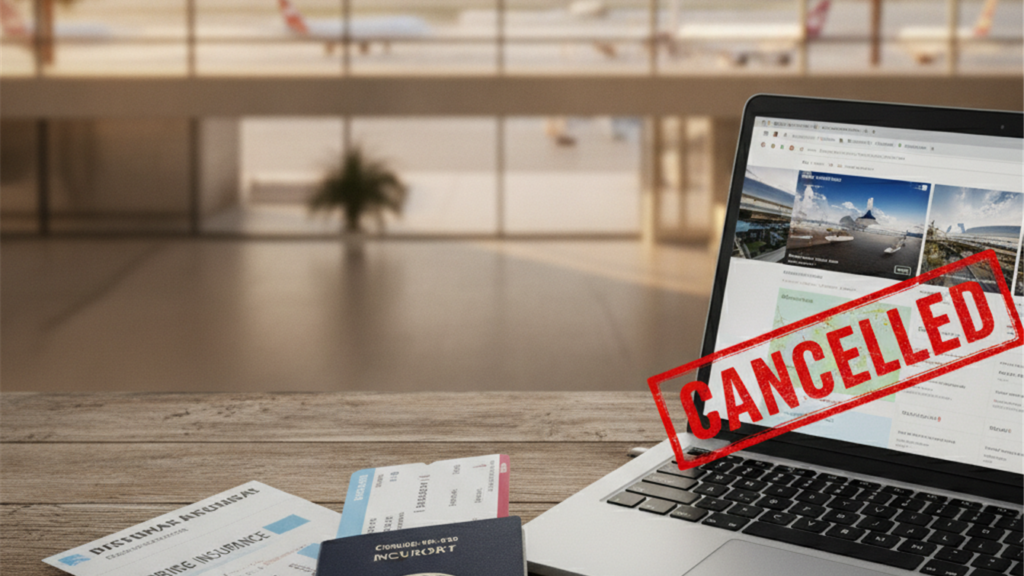 seguro de cancelacion de viaje documentos pasaporte