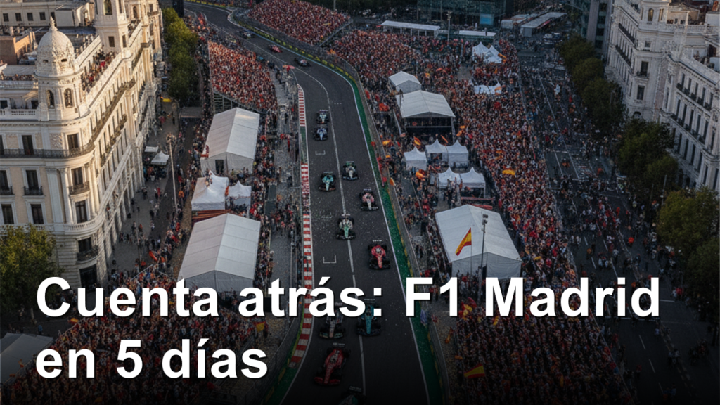 F1 MADRING Madrid GP Espana septiembre 2026