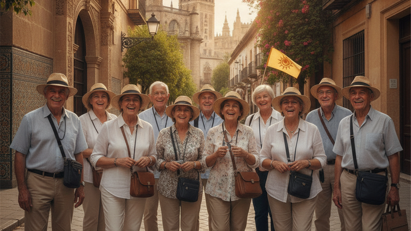 turistas mayores viaje cultural espana imserso