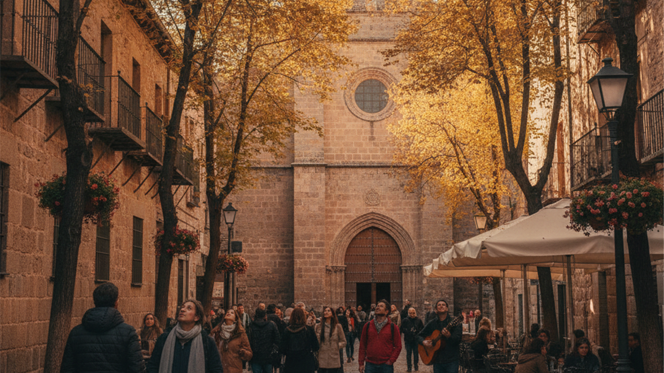 Toledo otoño viajeros cultura patrimonio España