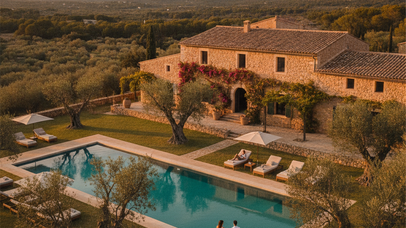 Hotel rural de lujo en Mallorca