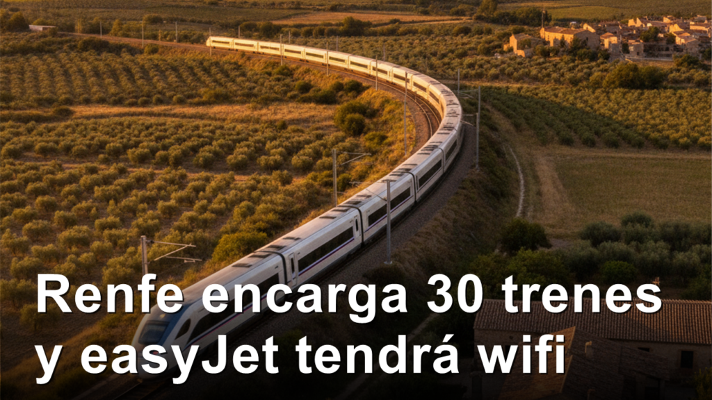 Tren de alta velocidad en Espana